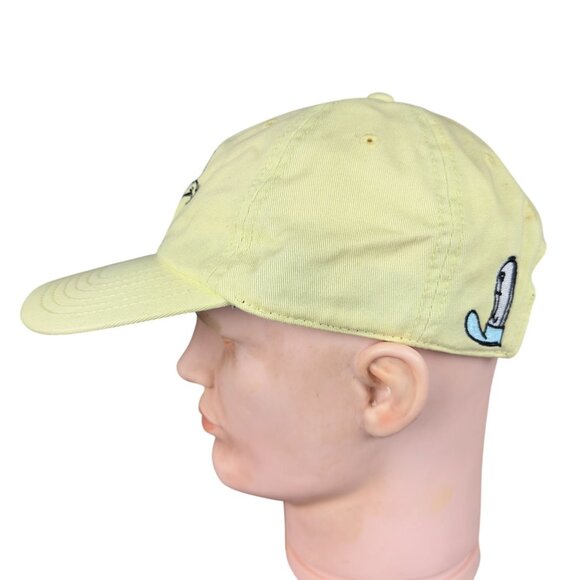SpongeBob SquarePants Yellow Embroidered Cap With Adjustable Strap For Adults - Picture 9 of 16